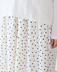 Random Dots Rayon Hemp Canvas