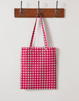 Gin-gam Tote Bag Kit (Fabric, Tag & Sewing Instructions)