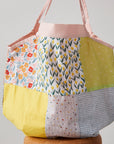 Patchwork Tote Bag Digital PDF Pattern & Illustrated Sewing Instructions