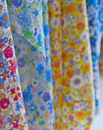 Flownny Sunflowers Cotton Lawn - Light Blue NFA-1000-2