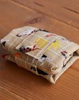 Foldable Grocery Bag PDF Pattern & Illustrated Sewing Instructions