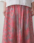 Shima Shima Stripe Linen Cotton Sheeting TC-1050-1