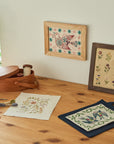 Embroidery Cloth Kit - Floral