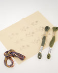 Embroidery Cloth Kit - Floral
