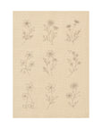 Embroidery Cloth Kit - Floral