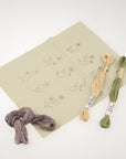 Embroidery Cloth Kit - Floral