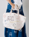 +HAyU Cat Trio Cotton Linen Canvas