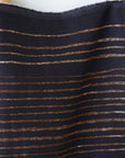 nani IRO SAAAA SAAAA Organic Cotton Double Gauze - Black EGX-11420