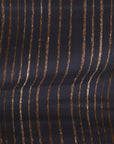 nani IRO SAAAA SAAAA Organic Cotton Double Gauze - Black EGX-11420