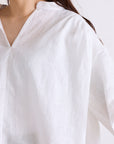 Solid Color 100% Linen - Blue VFA-100