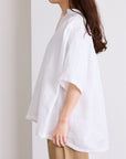 Solid Color 100% Linen - Blue VFA-100