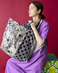 echino And Cotton Linen Canvas - Blue EKX-98090-92
