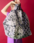 echino And Cotton Linen Canvas - Blue EKX-98090-92