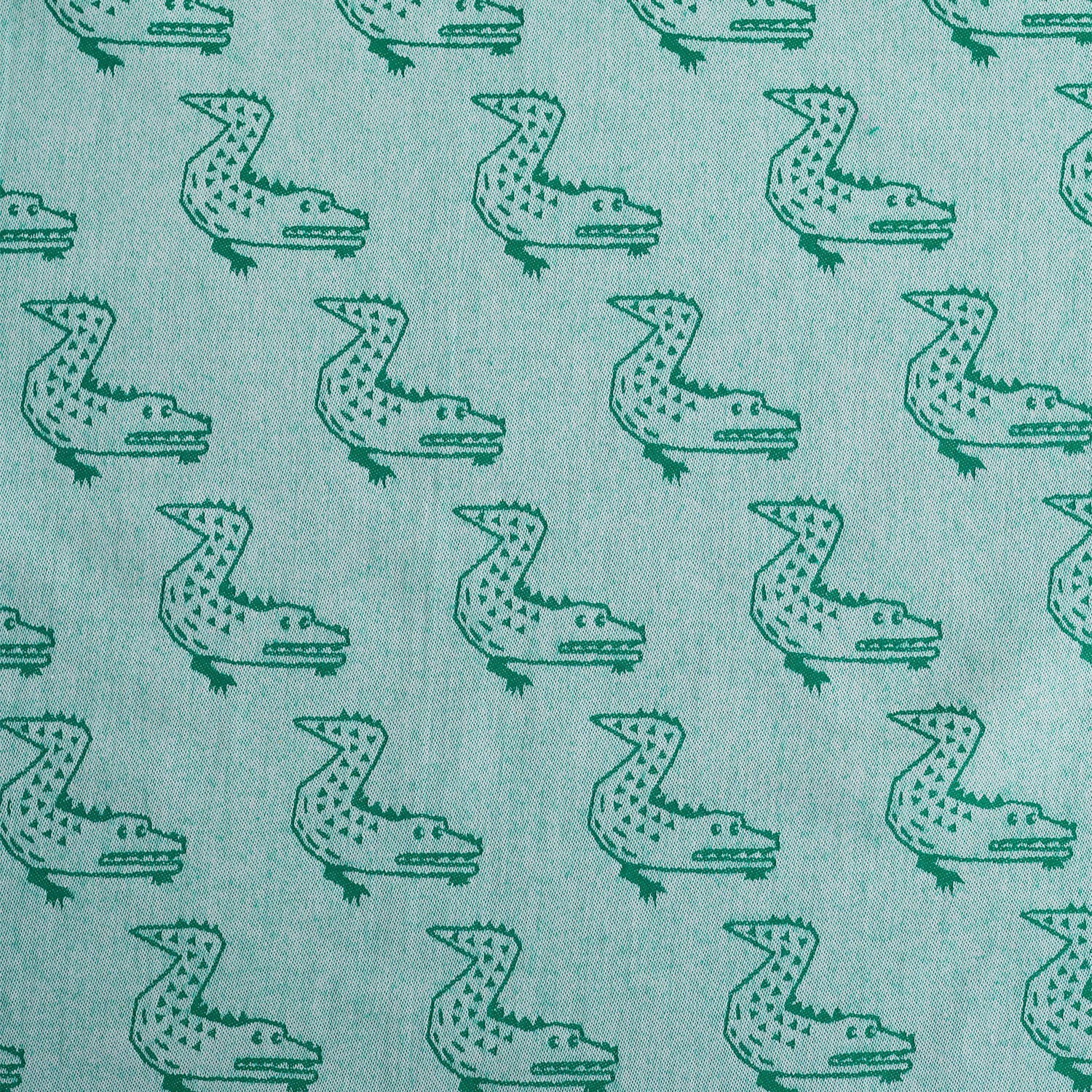 Clocomi Retro Animals Jacquard Fabric | Kokka Fabrics