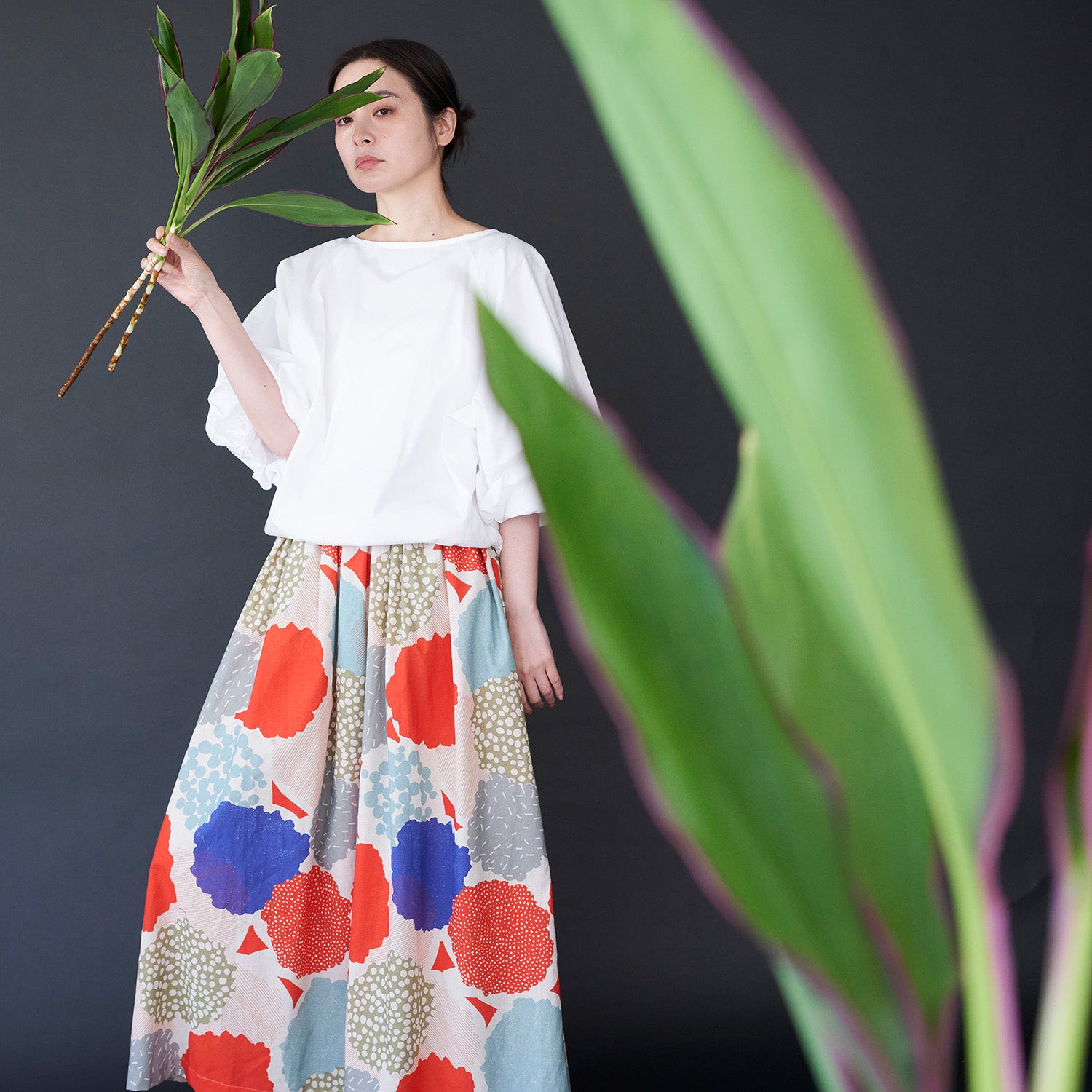 echino Bright Cotton Linen Sheeting | Kokka Fabrics