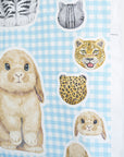 Home Deco Looking Back Animals Cotton Sheeting YGA-86060-1