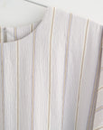 Yarn Dyed Craft Washer Stripe Organic Cotton Broadcloth