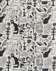 NekoNoe by Ayano Tamuro - Botanical Cats Cotton Linen Canvas EYX-1820-1