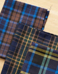 Cotton Yarn-dyed Flannel Plaid Fabric