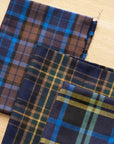 Cotton Yarn-dyed Flannel Plaid Fabric