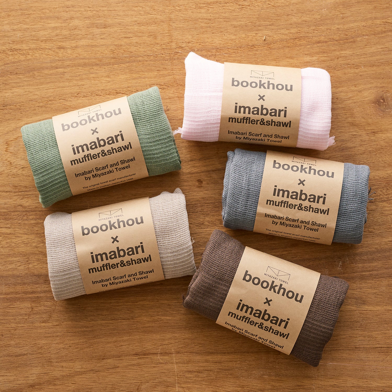 Kokka Lifestyle] Bookhou Imabari Muffler Towel | Kokka Fabrics