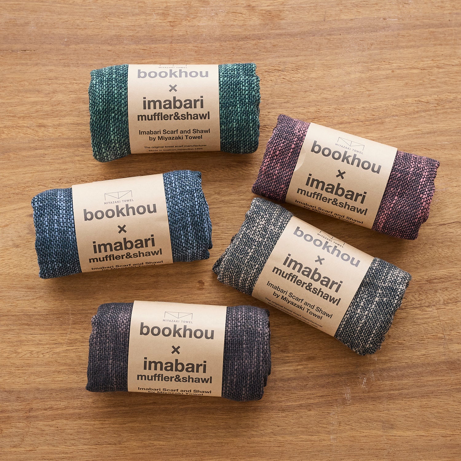 Kokka Lifestyle] Bookhou Imabari Muffler Towel - Muffle | Kokka