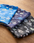 Mt Fuji and Clouds Cotton Dobby Cloth YGA-89040-2