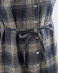 Cotton Yarn-dyed Herringbone Tweed - Grey