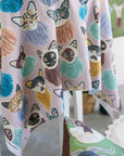 Kari Ishikawa Cotton Sheeting - We Are Cats