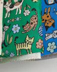 Scandinavian Style Cat Cotton Linen Canvas YGA-89070-1