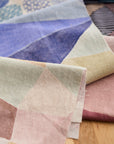 Pathway by Bookhou - Shapes Cotton Linen Sheeting - Pink Beige