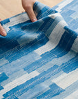 Sashiko Patchwork Print Cotton Twill YGA-89020-2