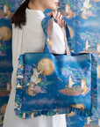 365 Cat Art Moonlight Cat Cotton Sheeting