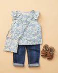 MUDDY WORKS Garden Organic Cotton Lawn - Grey