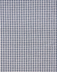Yarn Dyed Gingham Seersucker Organic Cotton Fabric - Blue TS-2039-1