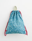 Denim Look Bandana Cotton Oxford - Blue
