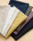 Soft Cotton Linen Canvas - Black