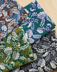 Jungle Animals Cotton Sheeting - Brown YGA-91110-2