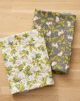 Sweetie Mimosa Cat Cotton Oxford - White