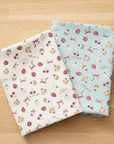 Sweetie Cupcakes Cotton Oxford - White