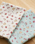 Sweetie Cupcakes Cotton Oxford - White