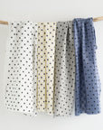 Ripple Dot Cotton Lawn - Beige