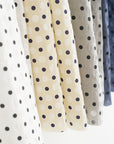 Ripple Dot Cotton Lawn - Beige