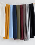Solid Cotton Jersey Knit - Black