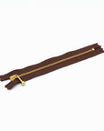 YKK Gold Ball Chain Zippers 15CM