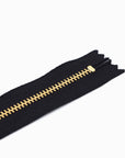 YKK Gold Ball Chain Zippers 15CM