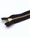 YKK Gold Ball Chain Zippers 15CM