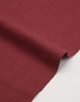 Solid Cotton Jersey Knit - Bordeaux