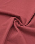 Solid Cotton Jersey Knit - Bordeaux