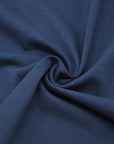 Solid Cotton Jersey Knit - Indigo Blue